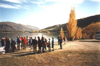 Morning Coffee at Lake Wanaka - Click for a larger image